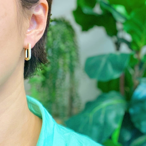 Pretty In Gold Hoops